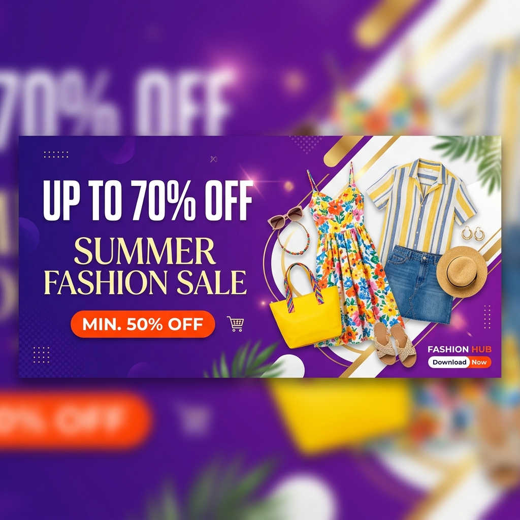 Up to 70% OFF on Summer Fashion Sale